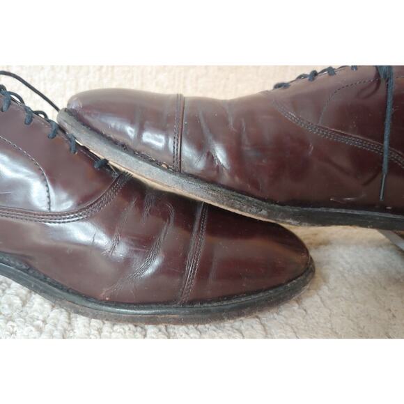 Allen Edmonds Brown Leather Bond Street Cap Toe Oxfords Shoes Mens 11 main image 10